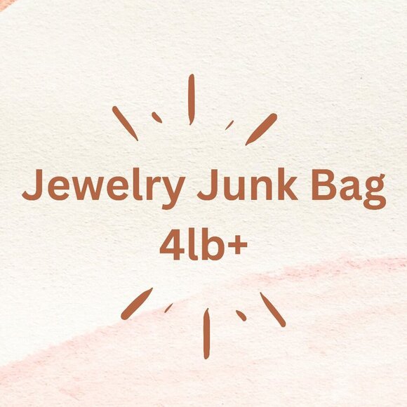 Jewelry Junk Bag 4lb XL Broken, Tangled, Tarnished, Scrap for Crafting, Upcycle, - Picture 6 of 16